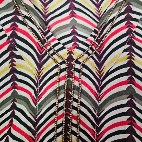 Banana Republic women's tank chevron pattern in multiple colors size S - Picture 2 of 7